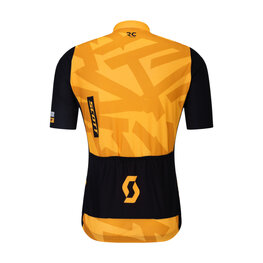 SCOTT Cycling short sleeve jersey - RC ENDURANCE - orange/black