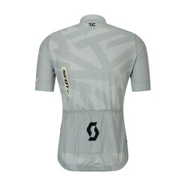 SCOTT Cycling short sleeve jersey - RC ENDURANCE - grey