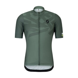 SCOTT Cycling short sleeve jersey - RC ENDURANCE - green