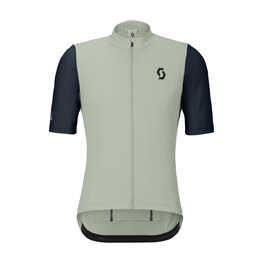 SCOTT Cycling short sleeve jersey - ENDURANCE - grey/blue