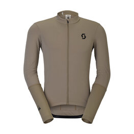 SCOTT Cycling summer long sleeve jersey - ENDURANCE - beige