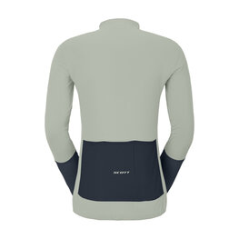 SCOTT Cycling summer long sleeve jersey - ENDURANCE - grey/blue