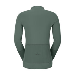 SCOTT Cycling summer long sleeve jersey - ENDURANCE - green
