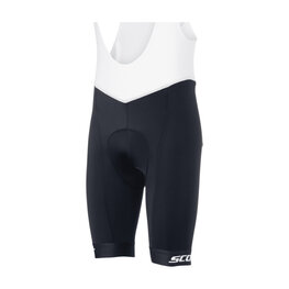 SCOTT Cycling bib shorts - BIB ENDURANCE ++ - black/white