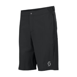 SCOTT Cycling shorts without bib - VERTIC LT W/PAD - black