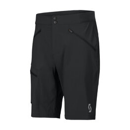 SCOTT Cycling shorts without bib - EXPLORAIR LIGHT - black