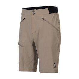 SCOTT Cycling shorts without bib - EXPLORAIR LIGHT - beige