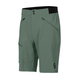 SCOTT Cycling shorts without bib - EXPLORAIR LIGHT - green