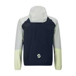 SCOTT waterproof jacket - EXPLORAIR LIGHT DRYO 2.5L JR - blue/grey/yellow