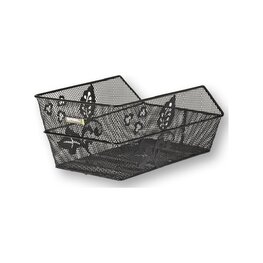 BASIL basket - CENTO FLOWER - black