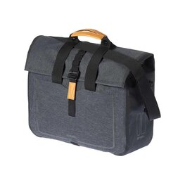 BASIL Cycling bag - URBAN DRY - grey