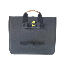 BASIL Cycling bag - URBAN DRY - grey