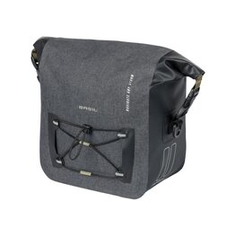 BASIL Cycling bag - NAVIGATOR STORM KF - grey/black