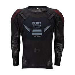KENNY back and chest protector - REFLEX KID - bordeaux/black