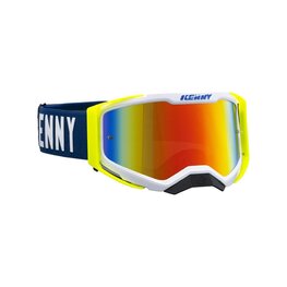 KENNY Cycling sunglasses - PERFORMANCE LEVEL 2 - yellow/blue