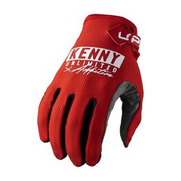 KENNY Cycling long-finger gloves - GLOVES UP - red