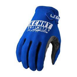KENNY Cycling long-finger gloves - GLOVES UP - blue