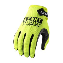 KENNY Cycling long-finger gloves - GLOVES UP - yellow