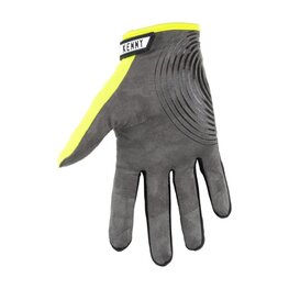 KENNY Cycling long-finger gloves - GLOVES UP - yellow