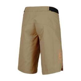 KENNY Cycling shorts without bib - CHARGER W - brown