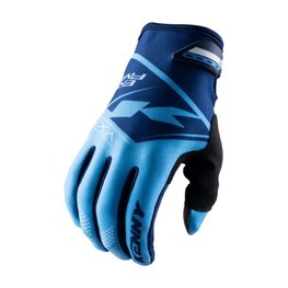 KENNY Cycling long-finger gloves - BRAVE KID - blue