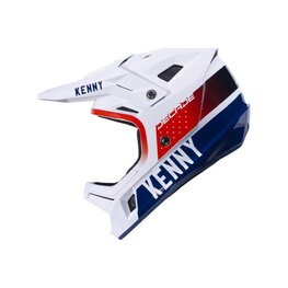 KENNY Cycling helmet - DECADE MIPS - white/red/blue