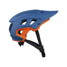 KENNY Cycling helmet - SCRAMBLER KID - orange/blue
