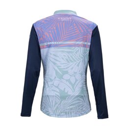 KENNY Cycling summer long sleeve jersey - CHARGER W - blue/multicolour