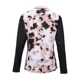 KENNY Cycling summer long sleeve jersey - CHARGER - black/white/pink