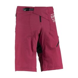 KENNY Cycling shorts without bib - FACTORY - red