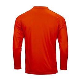 KENNY Cycling summer long sleeve jersey - FACTORY - orange/blue