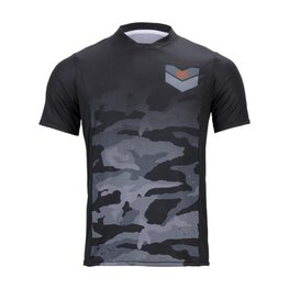 KENNY Cycling short sleeve jersey - INDY - grey/black