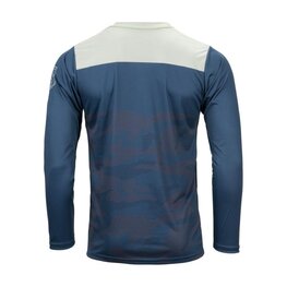 KENNY Cycling summer long sleeve jersey - ELITE - blue