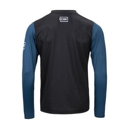 KENNY Cycling summer long sleeve jersey - PROLIGHT - yellow/blue