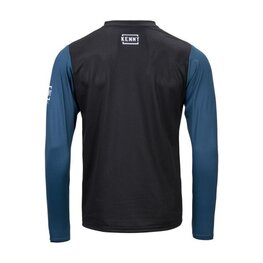KENNY Cycling summer long sleeve jersey - PROLIGHT KID - yellow/blue