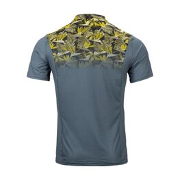 KENNY Cycling short sleeve jersey - CHARGER - yellow/grey
