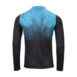 KENNY Cycling summer long sleeve jersey - CHARGER  - light blue/blue