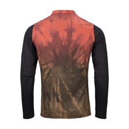 KENNY Cycling summer long sleeve jersey - CHARGER  - pink/brown