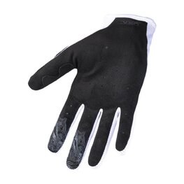KENNY Cycling long-finger gloves - GLOVES RACE - white