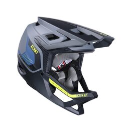 KENNY Cycling helmet - SPLIT - yellow/blue/grey