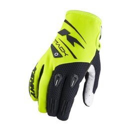 KENNY Cycling long-finger gloves - GLOVES TRACK 24 - yellow/black
