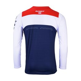 KENNY Cycling summer long sleeve jersey - ELITE KID 24 - blue