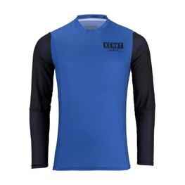 KENNY Cycling summer long sleeve jersey - CHARGER 24 - blue