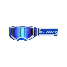 KENNY Cycling sunglasses - PERFORMANCE EVO2 - blue/white