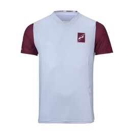 KENNY Cycling short sleeve jersey - INDY 25 - white/bordeaux