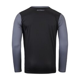 KENNY Cycling summer long sleeve jersey - ELITE 25 - black/grey