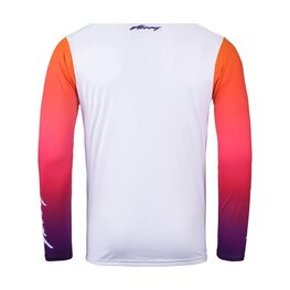 KENNY Cycling summer long sleeve jersey - ELITE KID 24/25 - white/pink