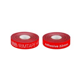 BBB tape - RIMTAPE 10M X 22MM - red