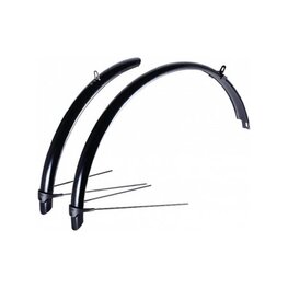 BBB set of fenders - CITYGUARD 24 - black