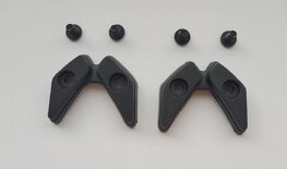 DMT replacement heel - HEEL PIECE - black